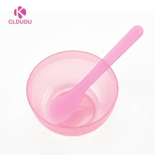 wholesale 100% silicone Diy Mask Tools Cosmetic face Mask mixing Bowl set with package